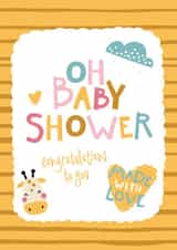 Oh Baby Shower created by Chasing Cards