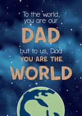 Our World - Father's Day Card created by Rascal Design