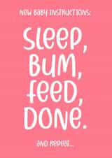 New Baby Instructions 1000 created by Chubby Sparrow