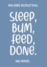 New Baby Instructions 1001 created by Chubby Sparrow