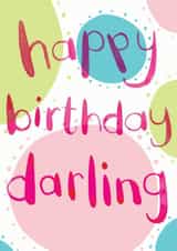Happy Birthday Darling created by Jo Brown