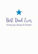 Best Dad Ever Card 1001 created by Nutmeg Studio