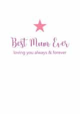 Best Mum ever Card created by Nutmeg Studio