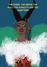 Tayce, Moving, New Home, New Job, Funny, Drag, LGBT, Congratulations, Good Luck, created by Joe keirle