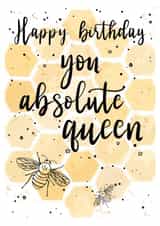 Absolute Queen Birthday Card created by Kit Made It