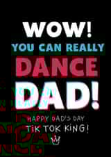 Wow! You can really dance created by Kasia Cards