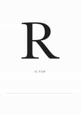 R is for Retirement created by Nothing But Lovely