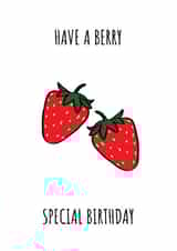 Berry Special Strawberry Birthday created by St.Mango