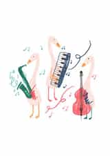 Animal lover duck band card! created by Alice Clarke