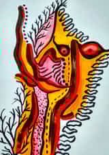 Eyes that want to speak something created by Artcartstart