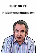 Friday Night Dinner Funny Fathers Day Card created by Drewit