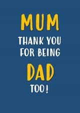 Mum Father's Day card created by John Fox