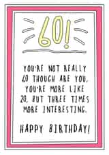 Happy 60th Birthday! created by Go La La!