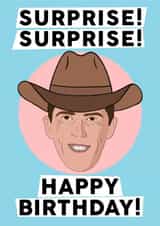 Surprise! Gavin & Stacey Birthday Card created by The Foxy Lemon Co.