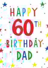 60th Birthday dad card created by Earlybird
