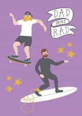 RAD DAD! created by Poppy Jane Prints