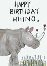 Happy Birthday Whino created by AvyTabby Designs