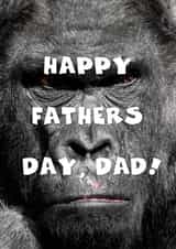 Gorilla Father's Day Card created by Billy Gawthorpe
