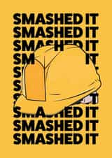 Smashed it! created by the boring bit