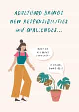 Plant Lady Card created by Studio Mads