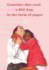 Consider This a Big Hug Greetings Card created by Kate Styling
