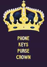 You’re a Queen card created by Flockadoodle