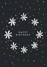Daisy Ring Birthday card created by Charlotte Hill Vandenburg