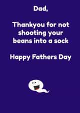 Fathers Day Sperm rude card created by TickledPink