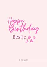 Happy birthday bestie card created by KC