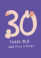 30 years a dick created by Jess Moorhouse