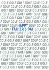 Golf Golf Golf Father's Day card created by @Laura Lonsdale Designs