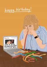 Motherland Happy Birthday Card created by skeletondraw