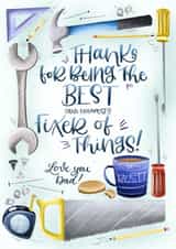 Best (& cheapest) DIY’er Dad! created by Alexandra Hammatt