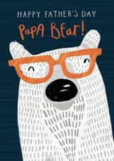 Papa Bear Father's Day card created by Kelsey  Collings 