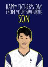 Son Heung-Min - Happy Father's Day From Your Favourite Son created by The Sport Rag