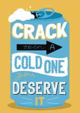 Crack Open a Cold One created by Rhianna Louise Studio