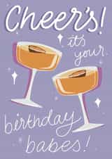 Cocktail Birthday Babes created by Rhianna Louise Studio