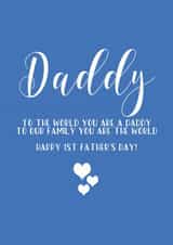 First Father's Day Card created by Creationery