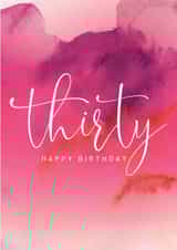 30th Birthday Card created by Creationery