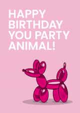 Party Animal Balloon Dog created by Been Creating