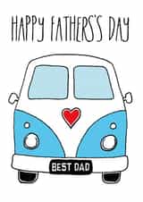 Camper Van Father's Day Card For A Special Dad created by Knick Knack Crafts