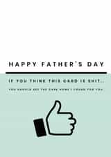 Funny Father’s Day Card created by Jade Collins