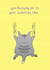 Funny Cat 30th Birthday Card created by CallysGifts