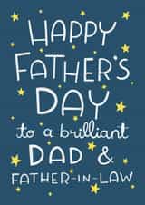 Brilliant Dad and Father-in-Law created by Emma Blue
