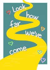 Couple's Celebratory Happy Anniversary Card created by @MarcoLooks