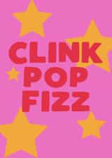 Clink Pop Fizz Celebration card created by @TheCardEdit