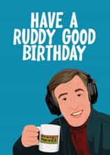Alan Partridge Birthday Card 1009 created by Highgrove Cards