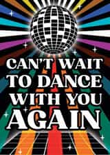 Can't Wait to Dance Card created by Dan Bang Studio