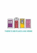 Pretty Front Door New Home Card - There's No Place Like Home created by Xoxo Designs by Ruth