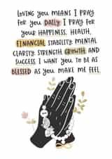 Loving you Vex King Card created by Vex King x thortful